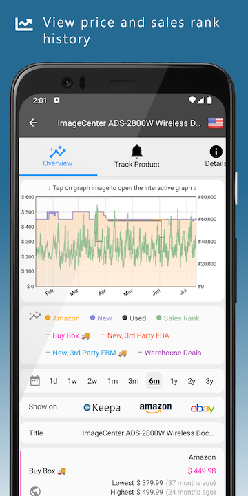 Keepa - Amazon Price Tracker